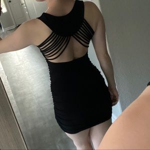 Black formal dress